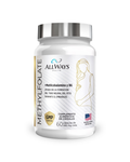 Frasco de Methylfolate Vitamina B9 activa de Always Health sobre fondo blanco.